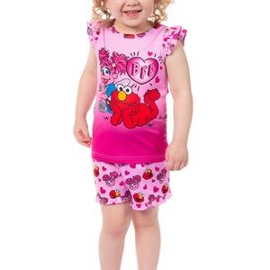 *5/$20 or 3/$15* NWT Abby Cadabby & Elmo Sesame Street Pajama PJ Set